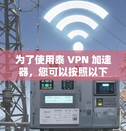 为了使用泰 VPN 加速器，您可以按照以下步骤操作